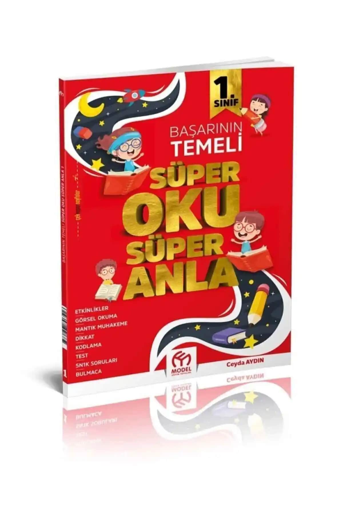 İlk Sınıf Öğrencileri İçin Temel Okuma ve Anlama Kitabı Güçlü Eğitim Temeli