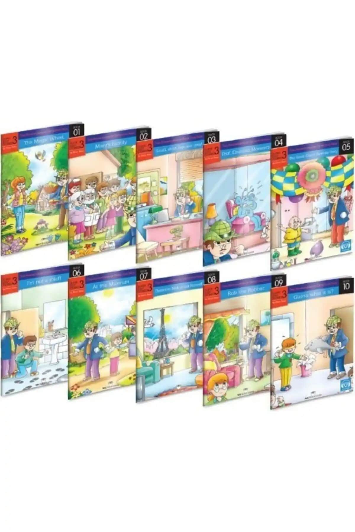 İngilizce Öğrenimini Destekleyen MK Yayıncılık Hikaye Seti (10 Kitap) ile Çocuklar İçin Eğlenceli Eğitim