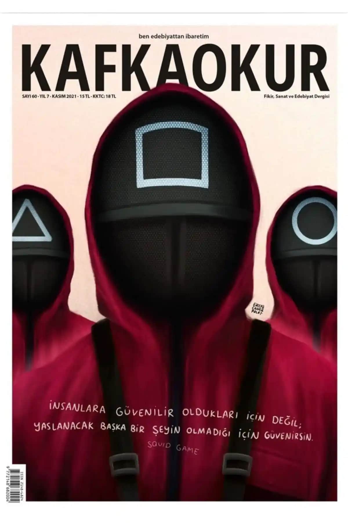 KafkaOkur Dergisi Kasım 2021 Sayısıyla Squid Game Dizisini Analiz Ediyor ve Değerlendiriyor