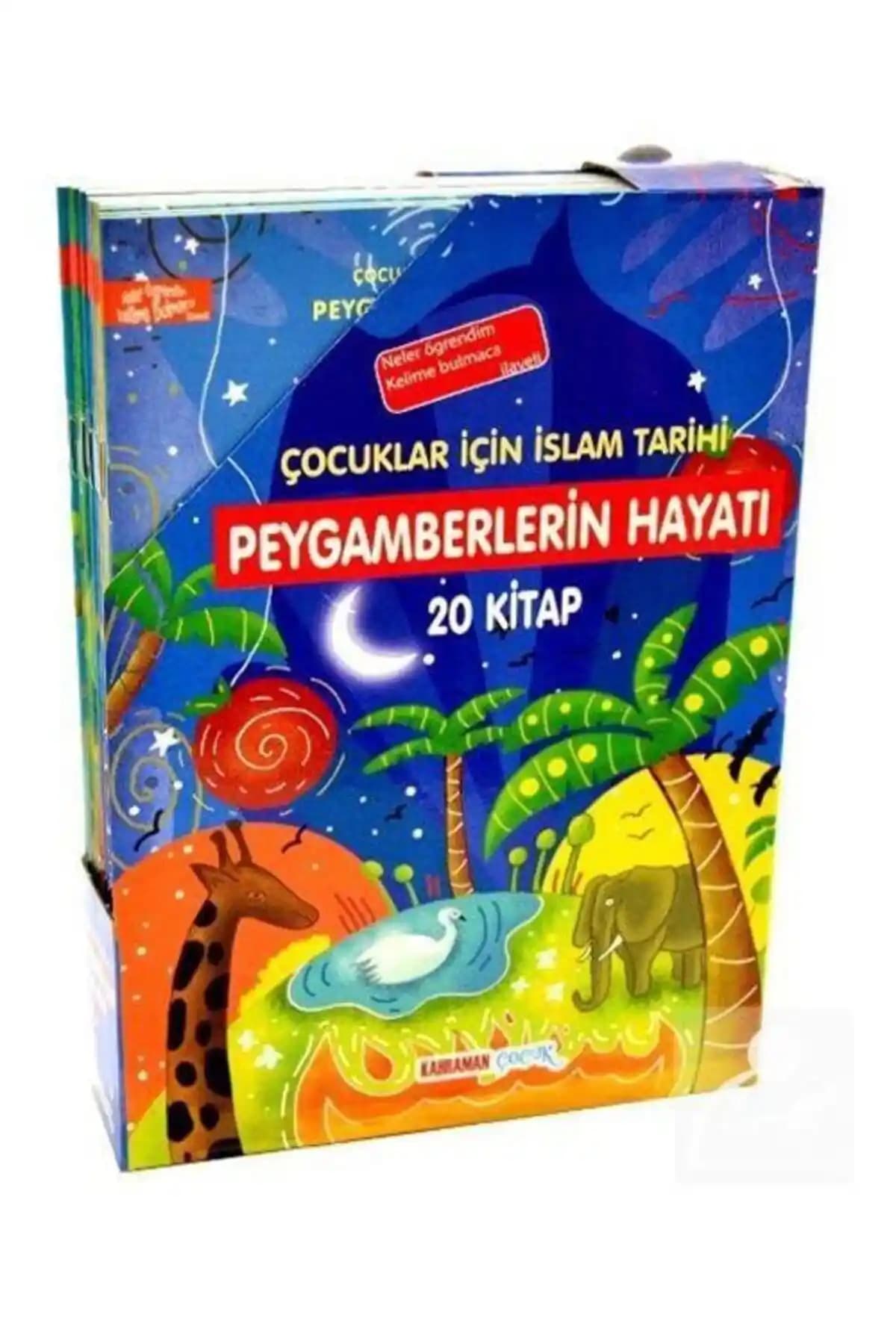 Kahraman Çocuk Kitapları Serisi: İslam Tarihi ve Peygamberlerin Hayatı İçin Bilgilendirici Koleksiyon