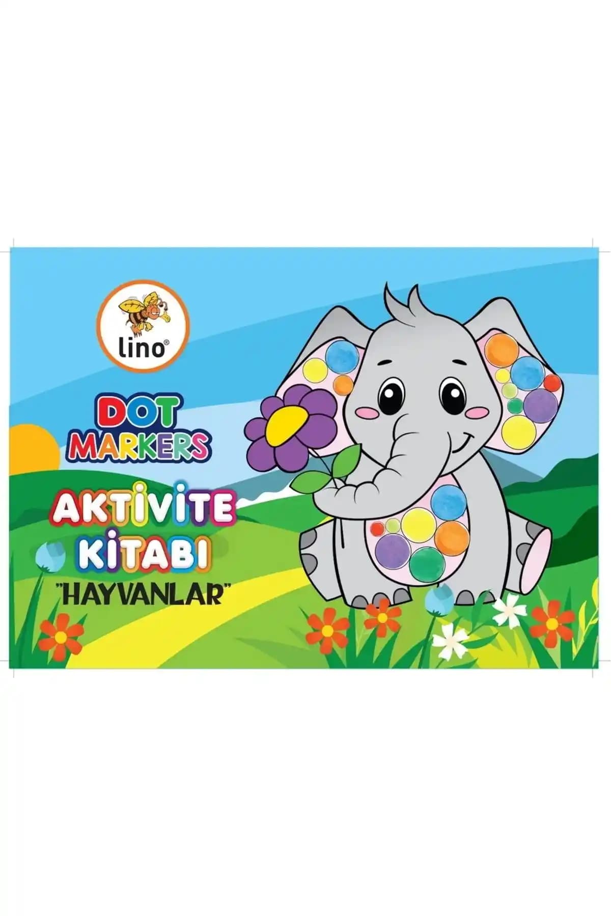 Lino Dot Markers Boyama Kitabı ile Hayvanlar Temasıyla Yaratıcılığı Destekleyen Eğlence