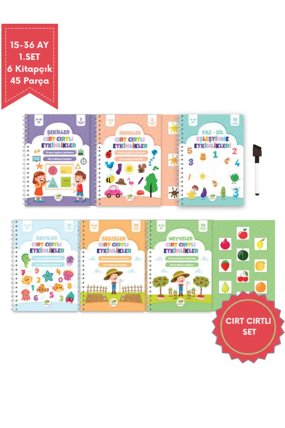 Minipoi Okul Öncesi Konuşma ve Dikkat Geliştiren Etkinlik Kitap Seti İncelemesi