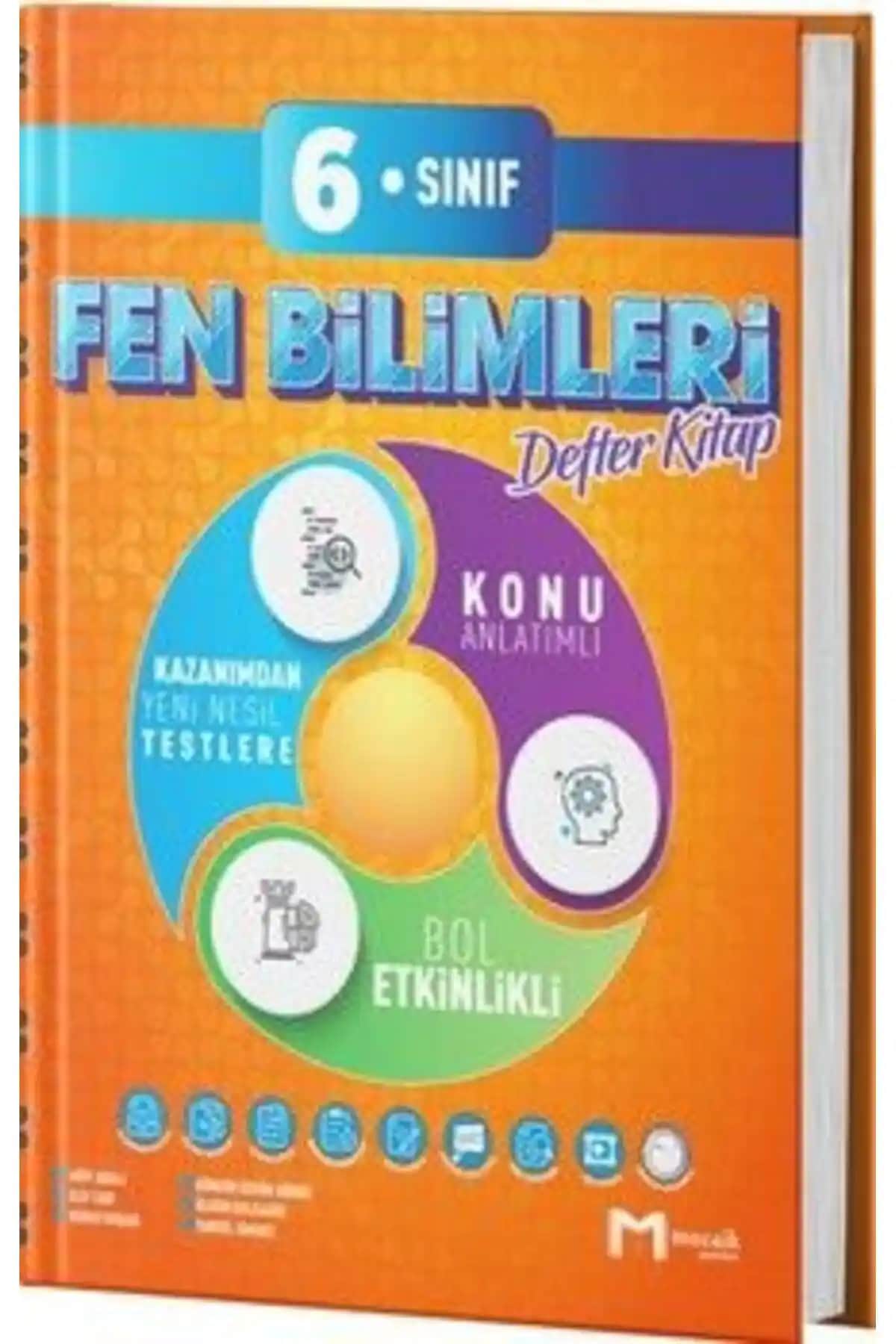 2025'te Fen Bilimlerinde Başarıyı Garantileyen Mozaik Yayınları 6. Sınıf Kitabı
