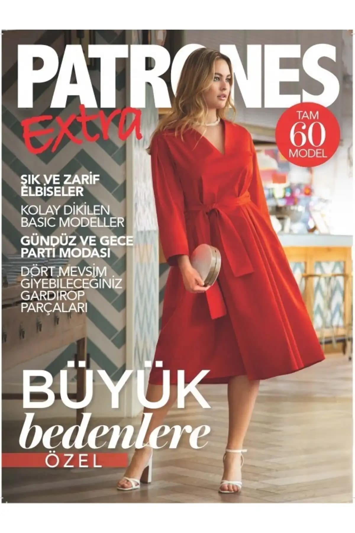 Turkuvaz Dergi Patroness Extra 2025 Büyük Beden Moda Dergisi Türkçe Basım