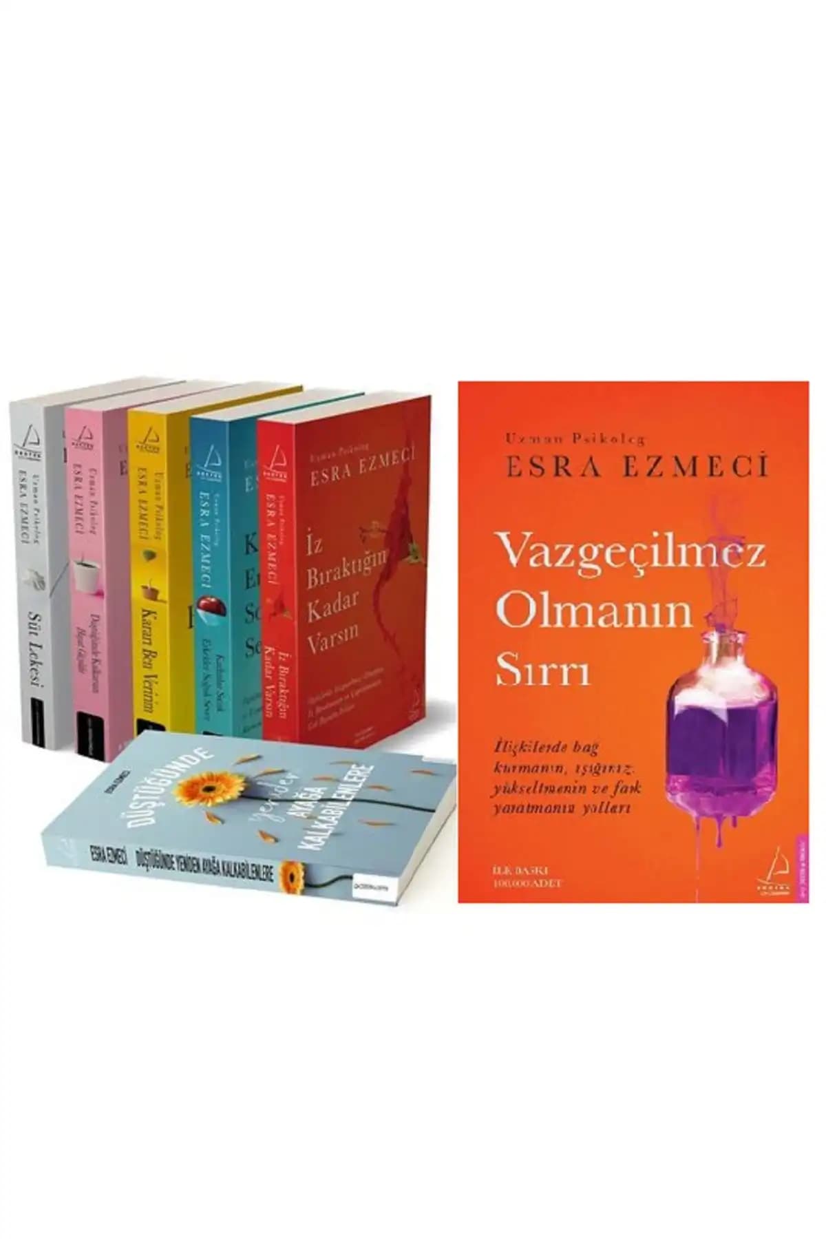Vazgeçilmez Olmanın Sırrı Kitap Seti Esra Ezmeci ile Kişisel Gelişim Rehberi