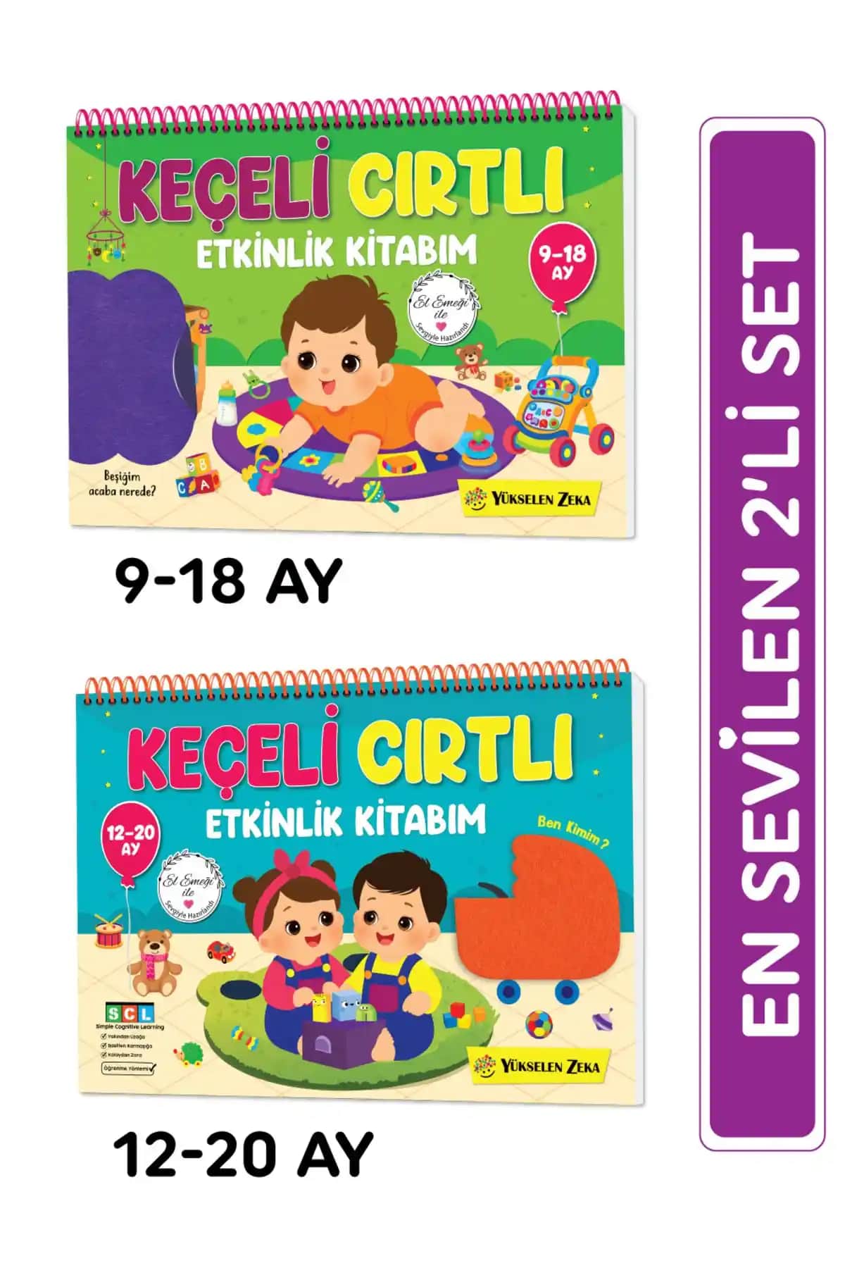 2025'te Çocuk Gelişiminde Devrim: Yükselen Zeka Cırt Cırtlı Etkinlik Kitabı