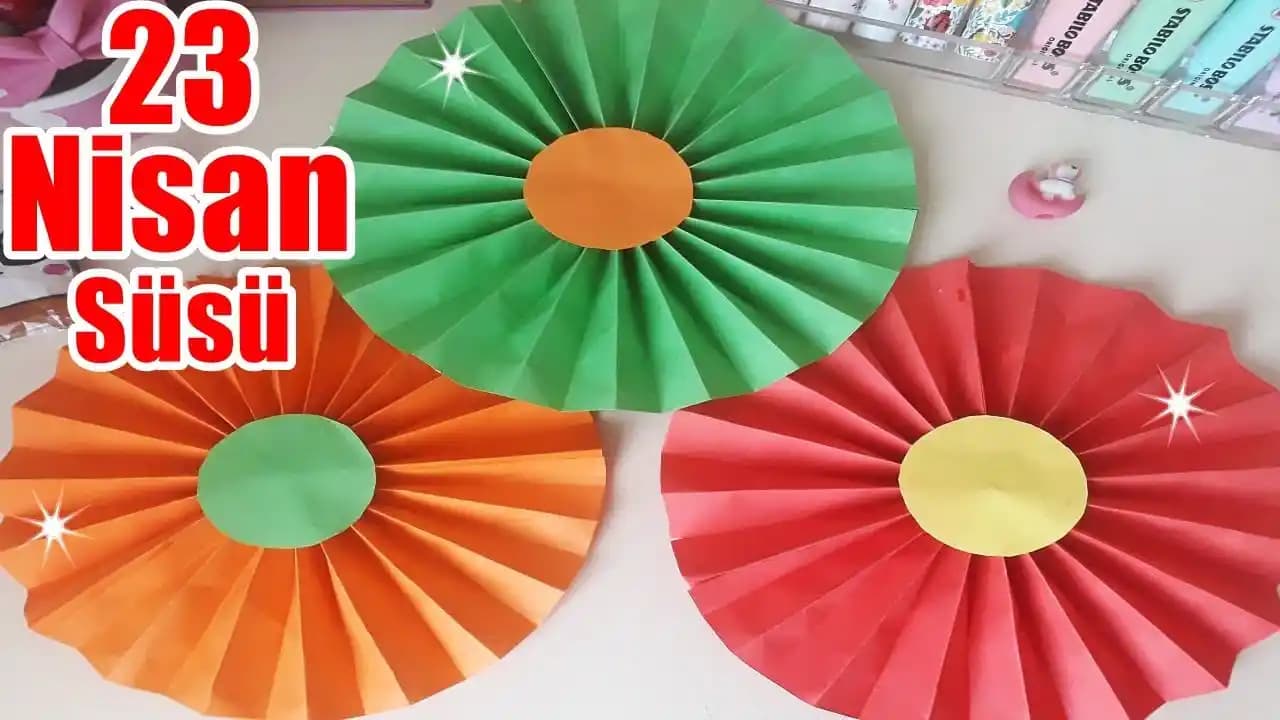 23 Nisan Ulusal Egemenlik ve Çocuk Bayramı için Yaratıcı ve Kolay Süs Yapım Rehberi