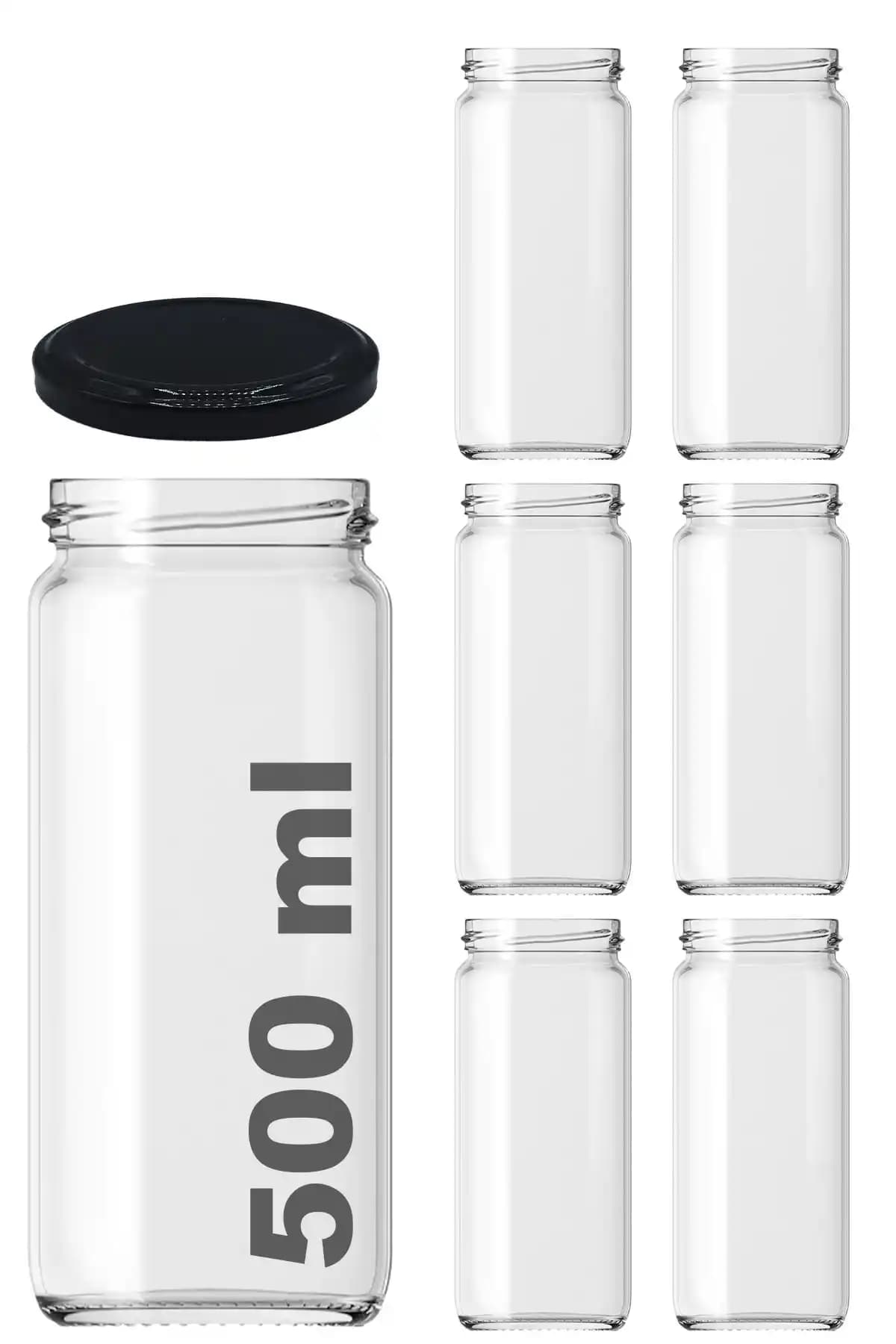 500 ml Konserve Kavanozlarla Yaratıcı Dekorasyon ve Mobilya Tasarımları