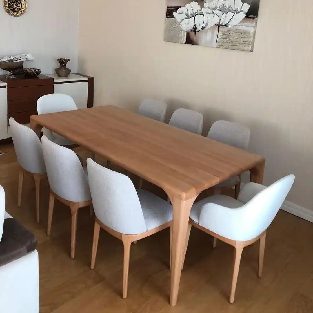 2025'te 8 Kişilik Yemek Odası Takımıyla Evinizi Baştan Yaratın