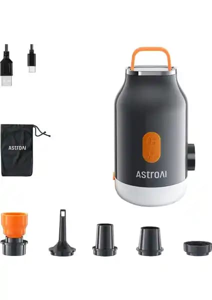 Astroai Mini Şarjlı Hava Pompası: Taşınabilirlik ve Yüksek Performans Özellikleri