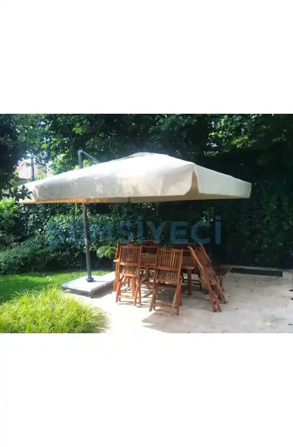 Bahçe Dekorasyonunda Modern ve Şık Ampul Bahçe Şemsiyesi Çözümleri