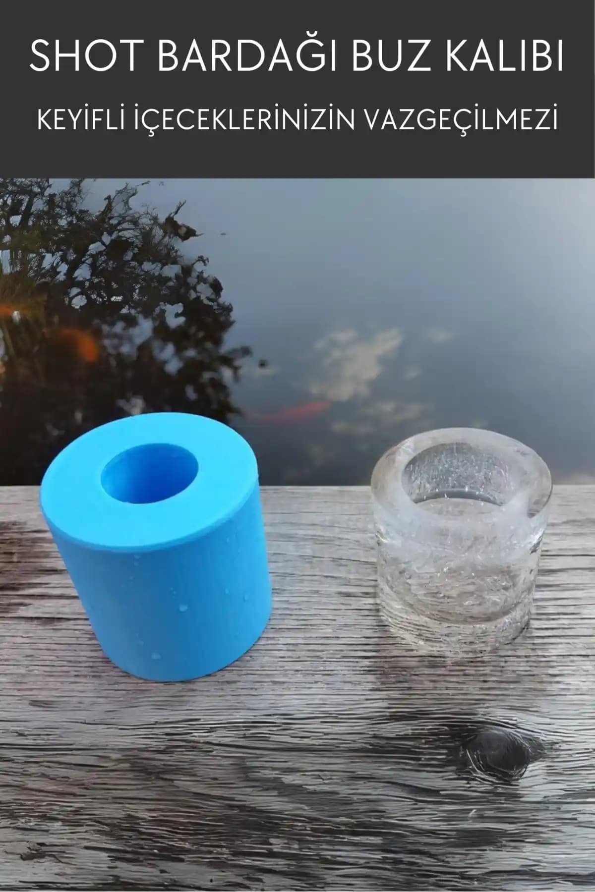 Bardak Şeklinde Buz Kalıpları ile Dekorasyon ve Serinlikte Yenilikler