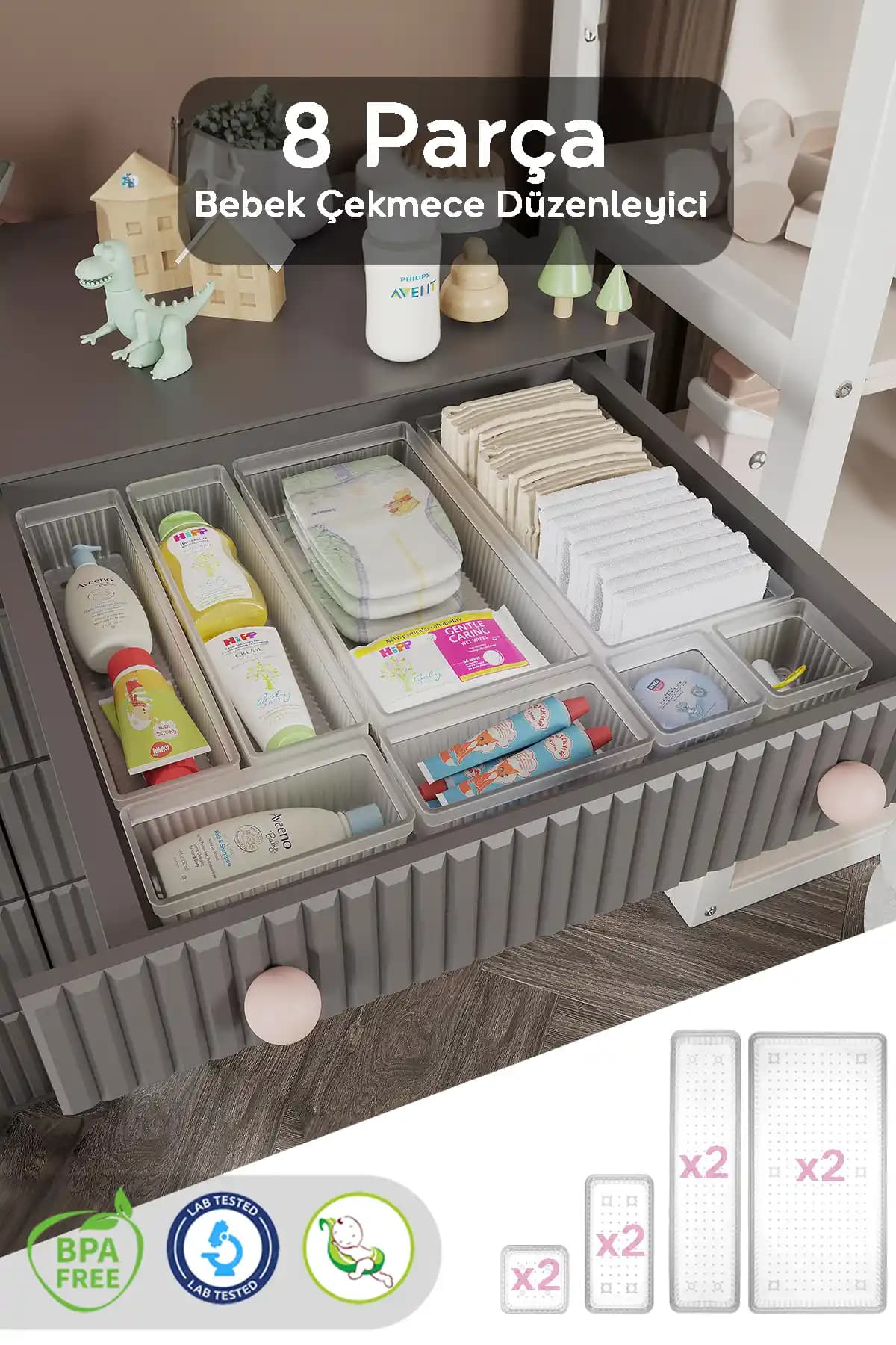 Bebek Organizer Seçimi ve Kullanımı: Bebek Odası Düzeninde Pratik Çözümler