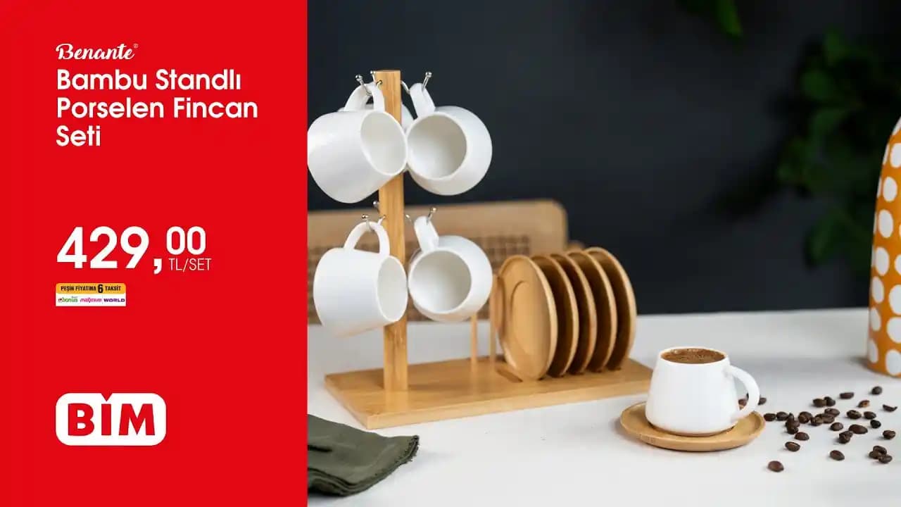 Bim Bambu Fincan Takımı: Sürdürülebilir ve Estetik Ev Dekorasyonunda Yeni Trend