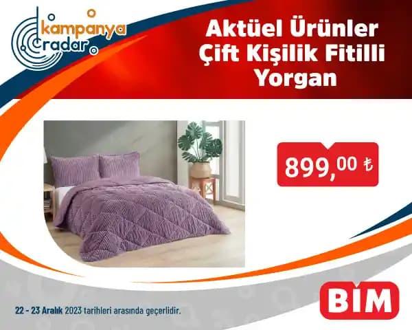 Bim'de Çift Kişilik Yorganlar: Konfor ve Dekorasyon İçin En İyi Seçenekler