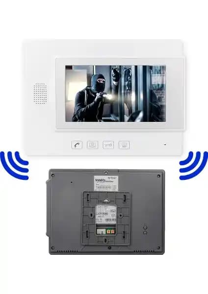 Görüntülü Bina Diafon Sistemi TFT937 ile Güvenlik ve İletişimde Modern Çözüm