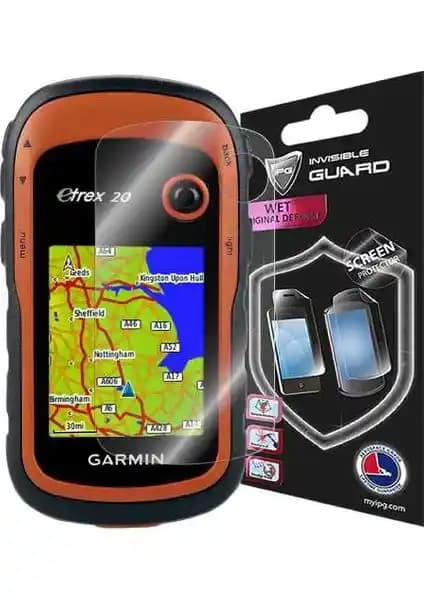 IPG Garmin eTrex GPS Görünmez Ekran Koruyucu ile Uzun Ömürlü Koruma Sağlayın