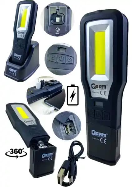 Lieber German Arm 550 Lümen Standlı Powerbank ve Çok Fonksiyonlu Fener Ürünü İncelemesi