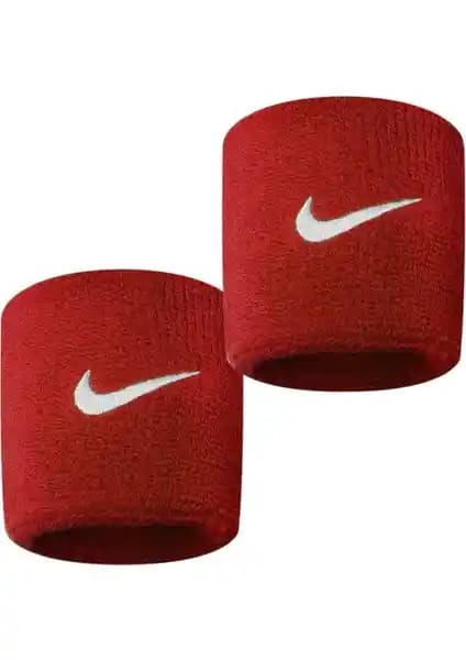 Nike Swoosh Kırmızı Spor Bileklikleri Şıklık ve Fonksiyonellik Sunar