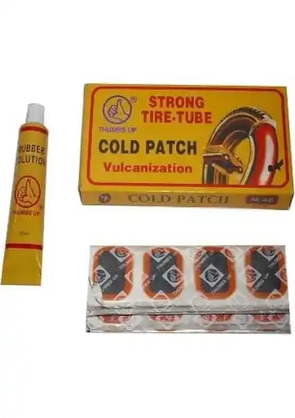 THUMPS UP Bisiklet Yama Seti 48'li: Hızlı ve Güvenilir Lastik Tamir Çözümü