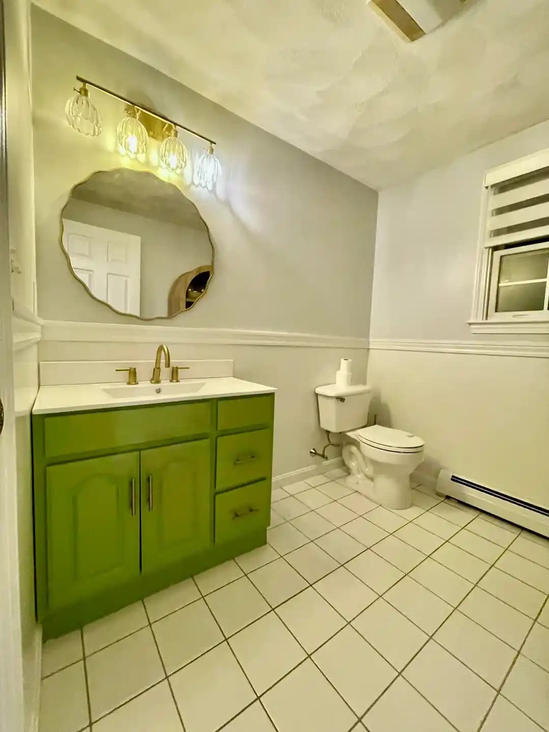 Misafir Banyosunda Yeşil Renkle Uyumlu Dekorasyon ve Renk Dengesi İpuçları