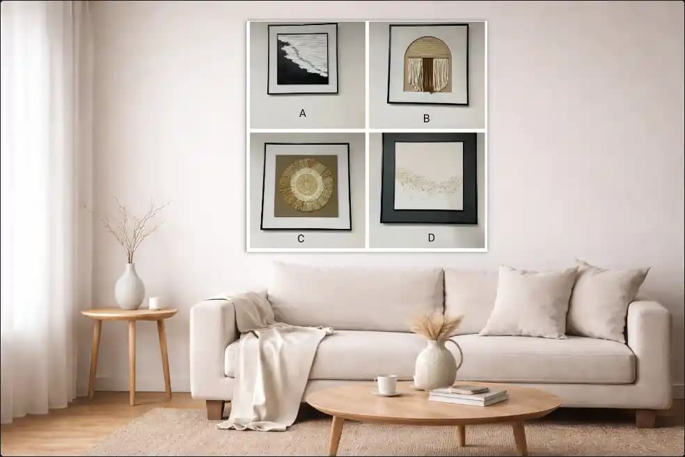 Modern Bohem Tarzı Oturma Odası İçin Doğru Tablo Seçimi ve Dekorasyon İpuçları