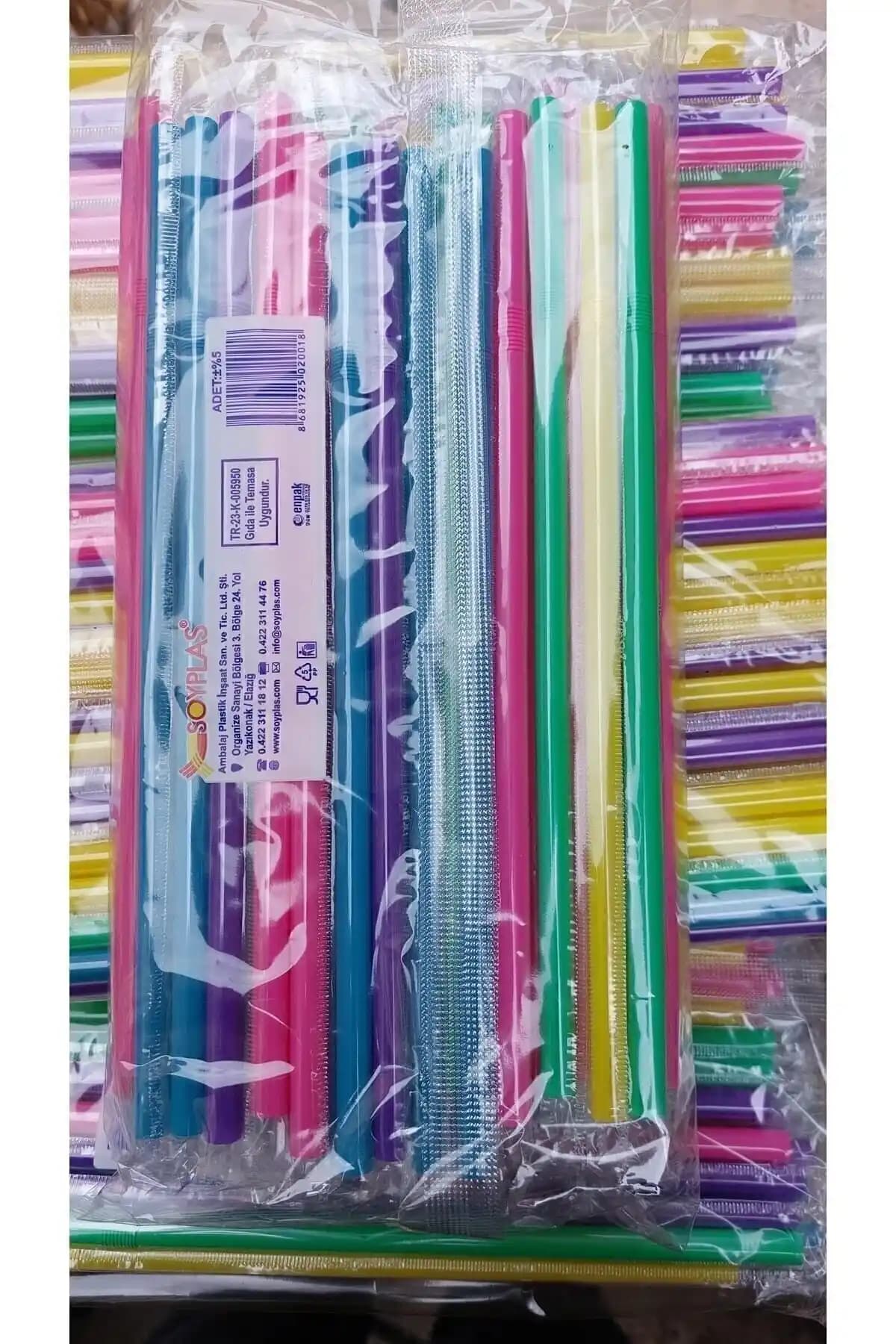 BKR Bonapipet Körüklü Jelatinli Kalın Pipetler 50 Adet, Dayanıklı ve Estetik İçin Uygun