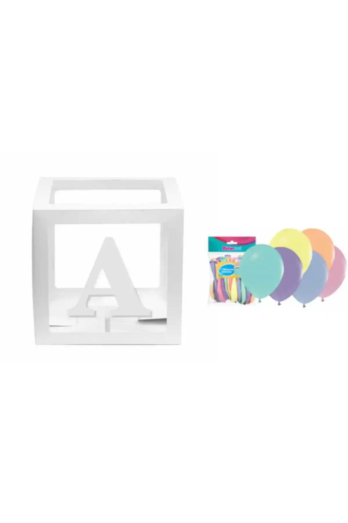 Doğum Günü Kutlamaları İçin Şeffaf Kutu ve Balon Seti Ürün Tanıtımı ve Özellikleri