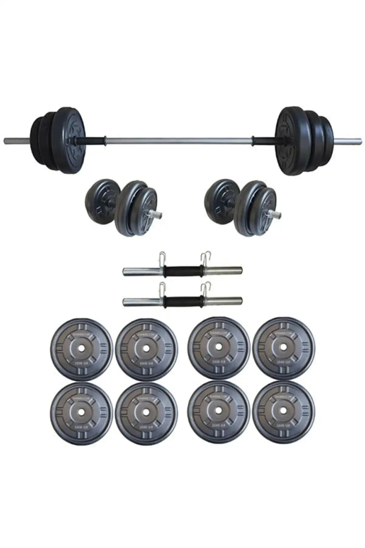 Mocca Style 25 Kg Dambıl Seti ile Evde Güçlü ve Verimli Spor Deneyimi Sağlayın