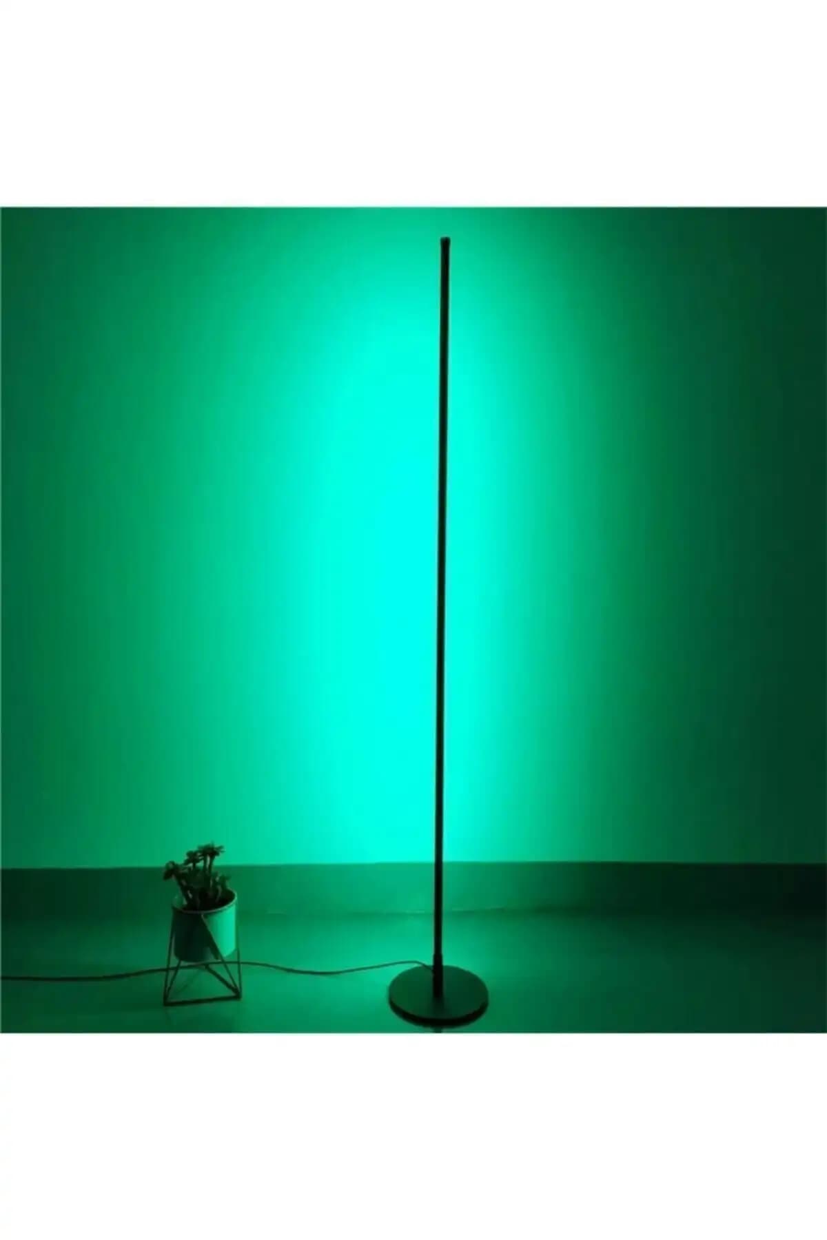 Modern LED Renkli Dekoratif Lambader Kumandalı 196MSERI İç Mekan Aydınlatması