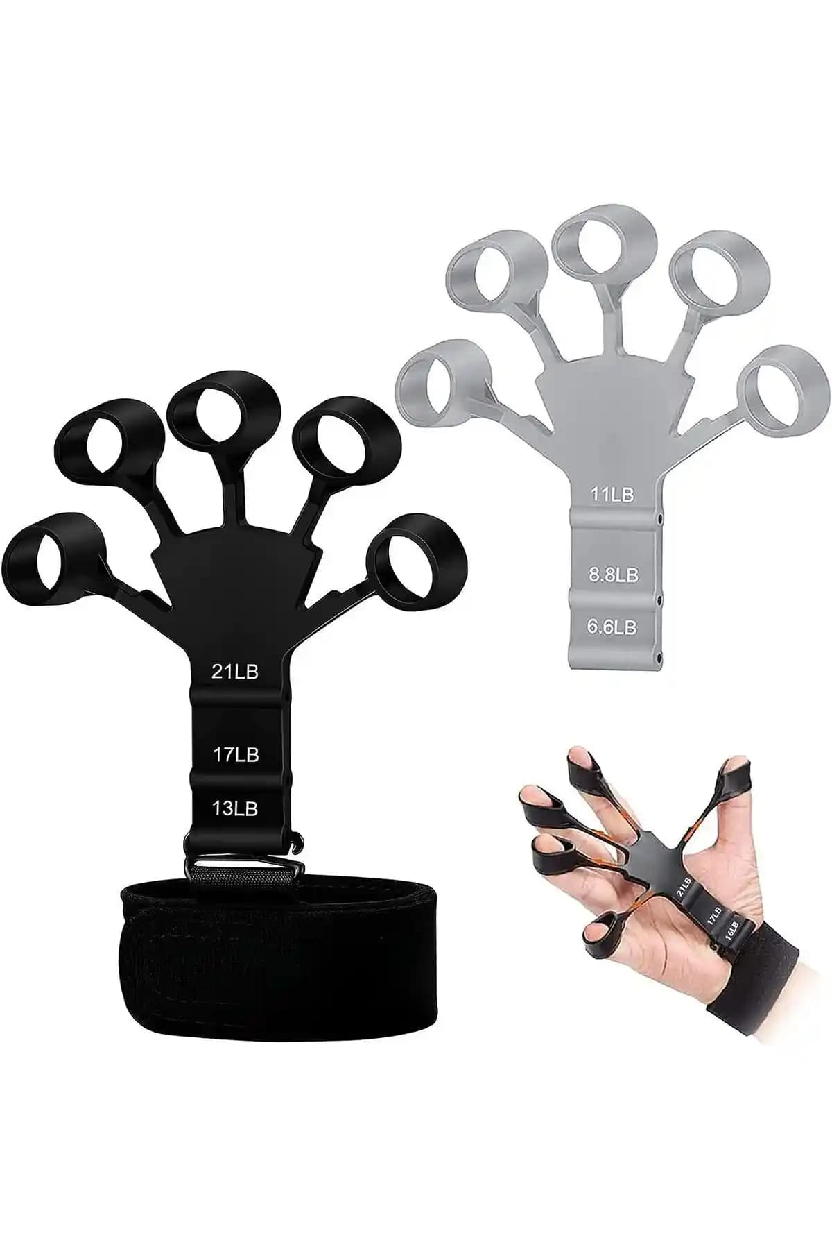 Parmeva Ayarlanabilir Dirençli El Yayı ile El ve Kol Kaslarınızı Güçlendirin