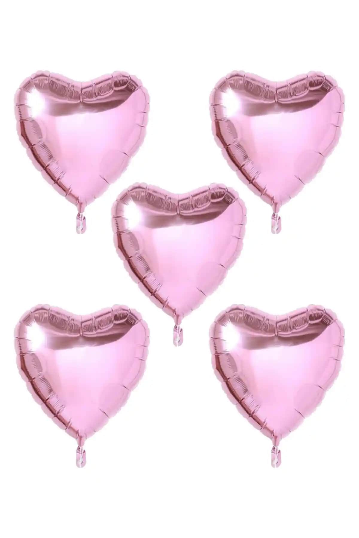 Pembe Kalp Folyo Balonlar ile Etkileyici ve Şık Parti Dekorasyonu İpuçları