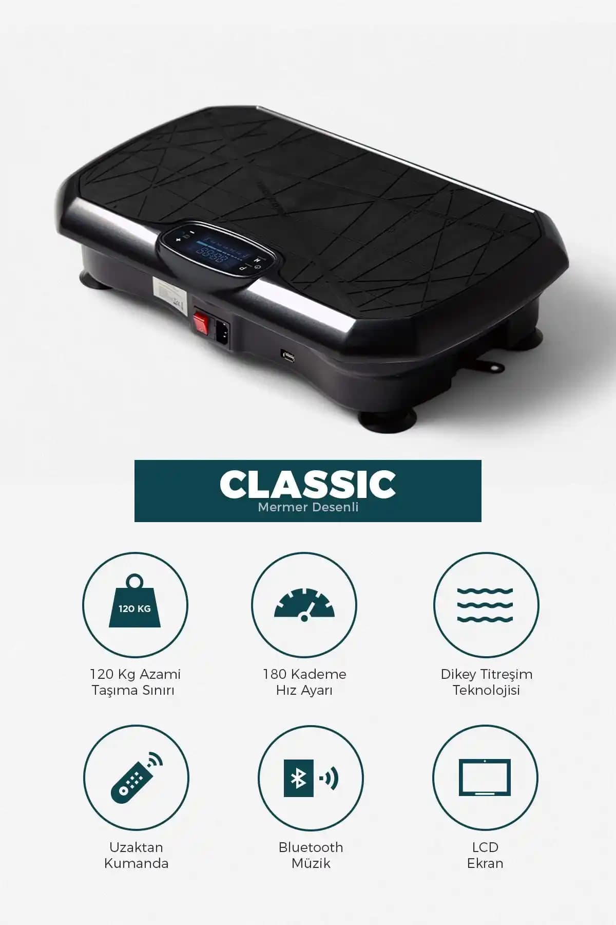 TeknoGerman Classic Model: Yüksek Titreşimli Zayıflama ve Egzersiz Cihazı Özellikleri ve Kullanım Avantajları