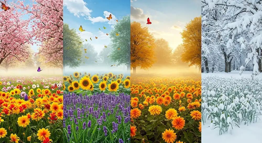 Aylara Göre Çiçek Seçenekleri ve Dekorasyonda Mevsimsel Zarafet