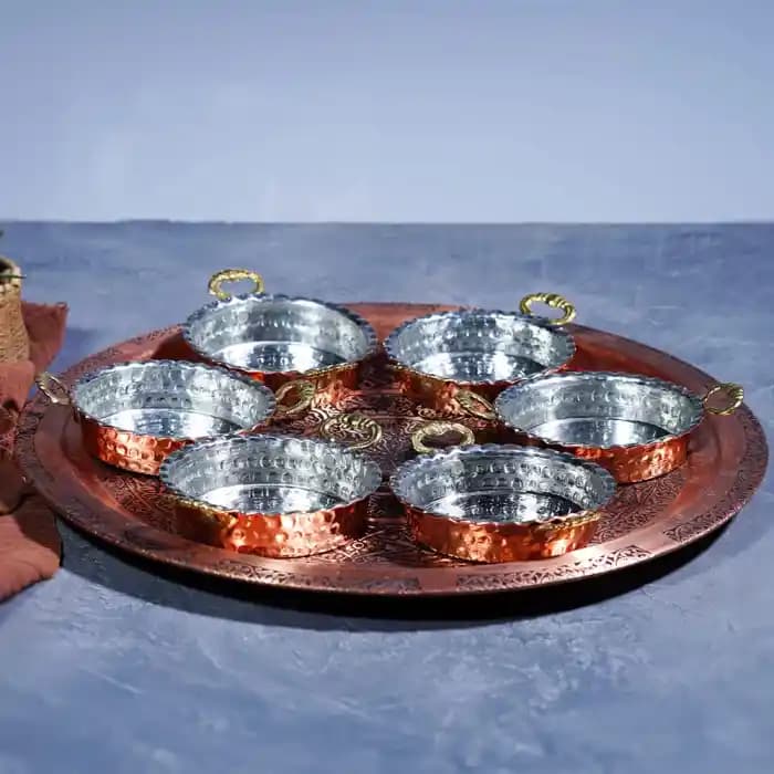 Bakır Kahvaltı Setleri: Estetik ve İşlevselliği Bir Arada Sunan Dekoratif Seçenekler