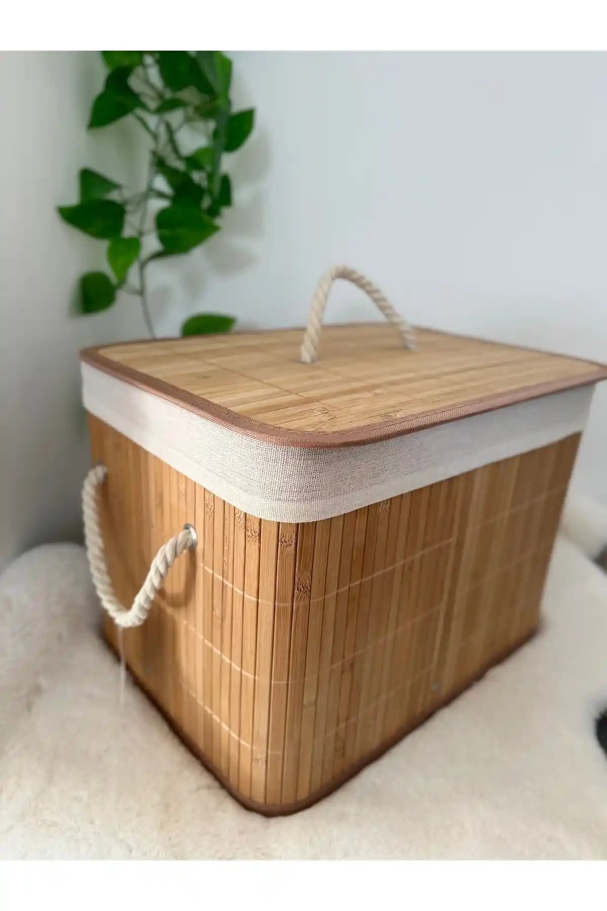 Bambu Organizer Sepetleri ile Dekorasyonda Şıklık ve İşlevsellik Sağlayan Çözüm