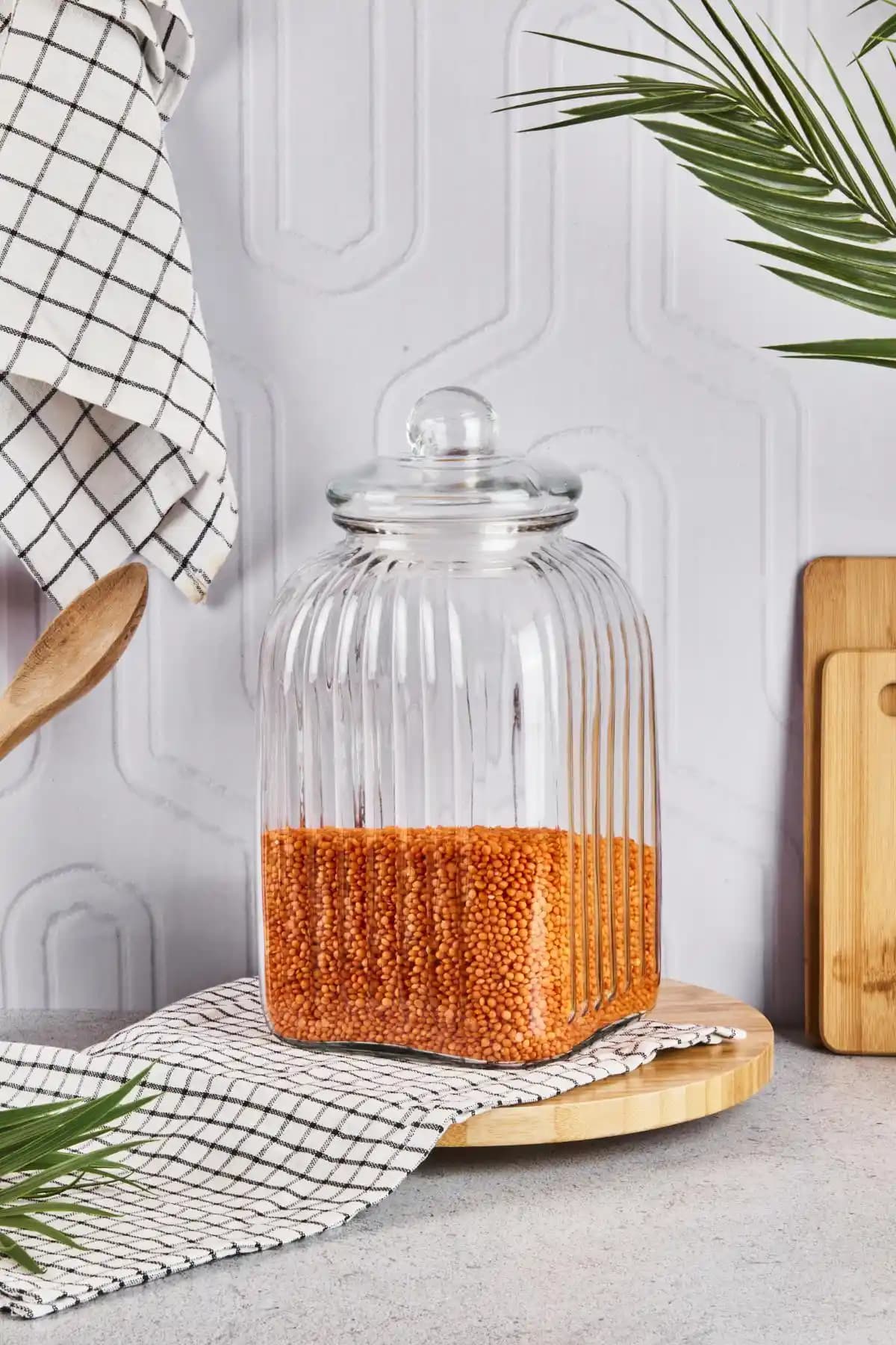 Cam Erzak Kavanozlarıyla Mutfakta Hem Sağlık Hem Estetik Birlikte