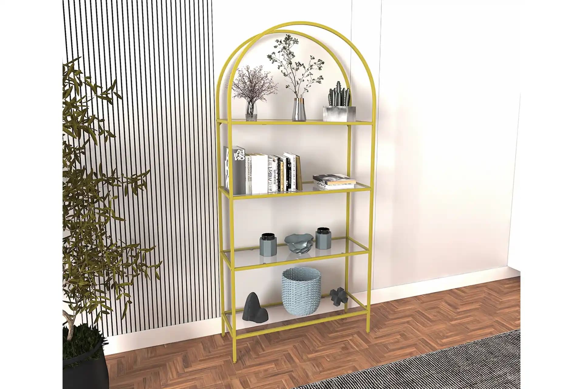 Cam Kitaplıklar ile Modern Dekorasyonda Şıklık ve İşlevselliğin Buluşması