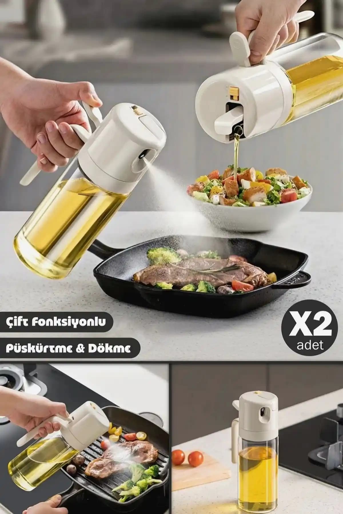 Cam Yağdanlıklar ile Mutfakta Şıklık ve Fonksiyonellik Sağlayan Modern Çözümler