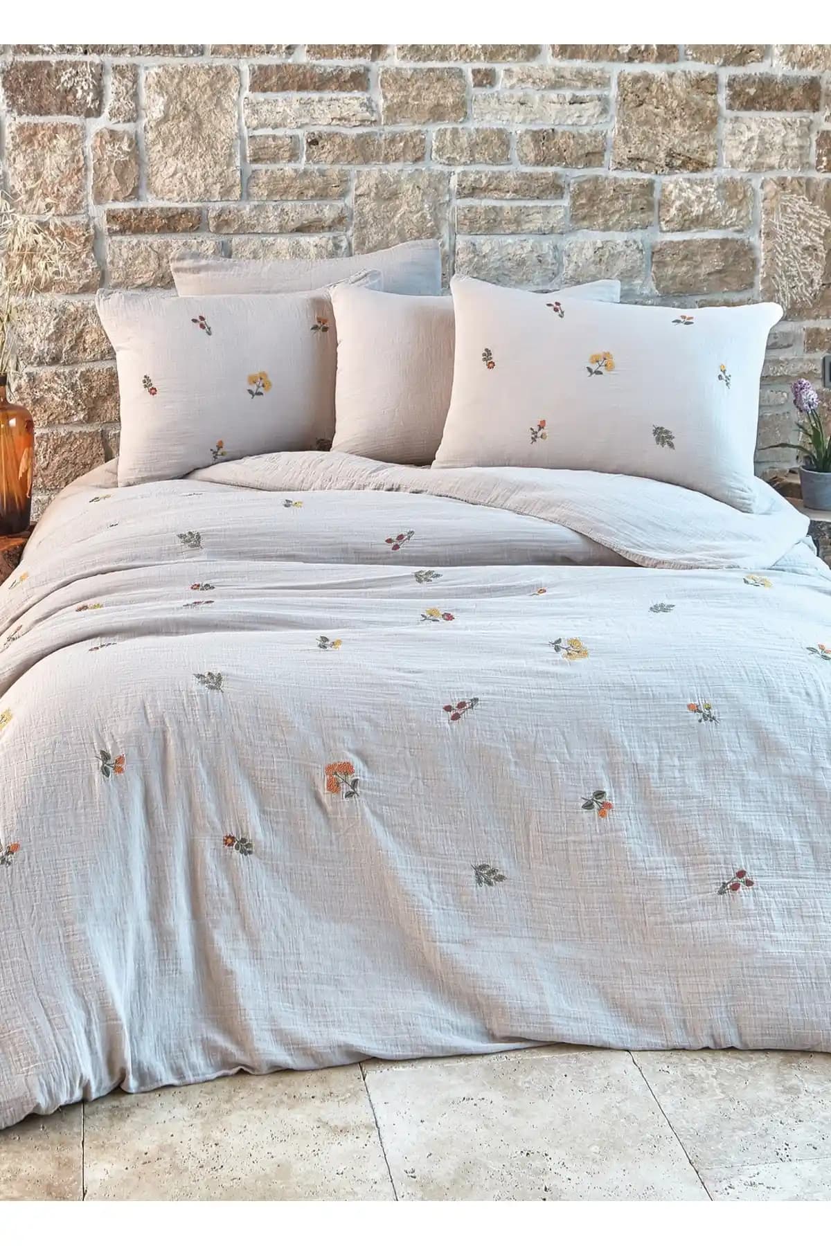 Çift Kişilik Müslin Nevresim Takımı: Modern ve Doğal Yatak Odası Dekorasyonu İpuçları