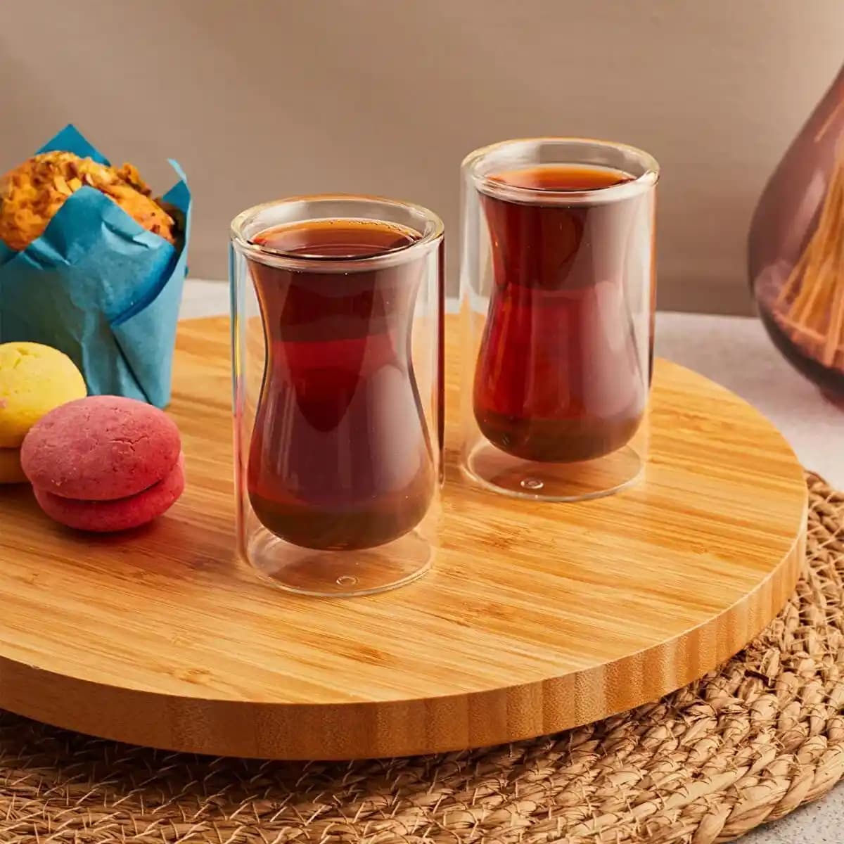 Çiftli Çay Bardağı ile Modern ve Estetik Ev Dekorasyonunda Yenilikçi Dokunuşlar