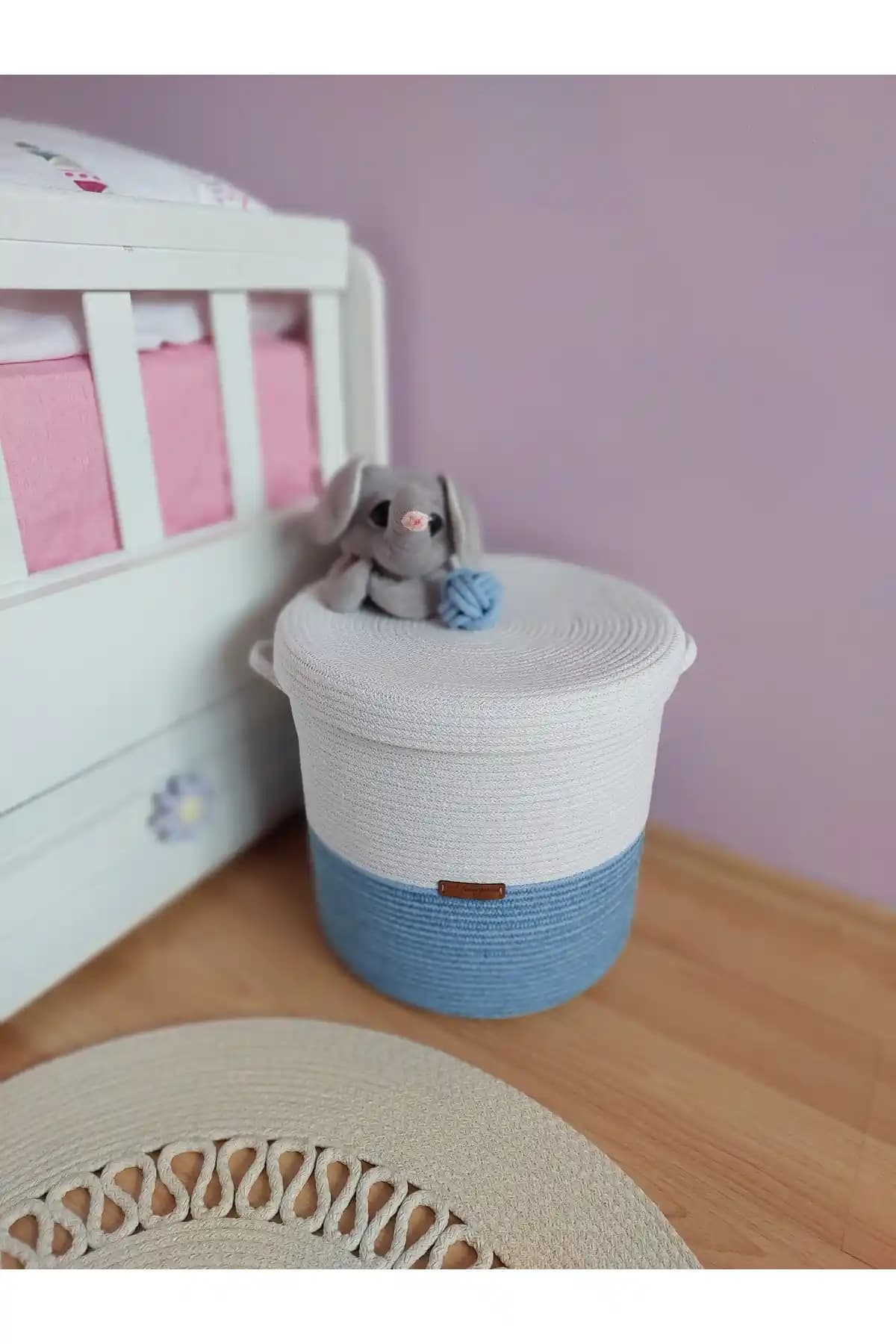 Çocuk Odası Dekorasyonunda İşlevsel ve Şık Sepet Kullanım İpuçları