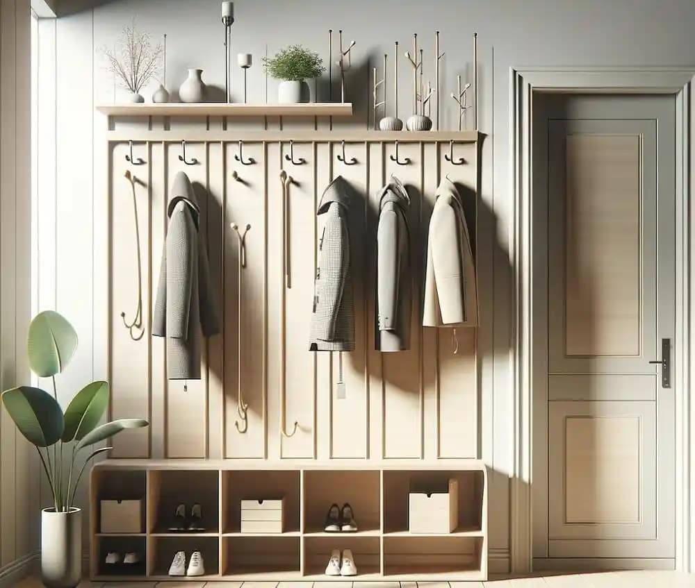 Dar girişler için fonksiyonel ve şık portmanto modelleri seçimi ve dekorasyon ipuçları