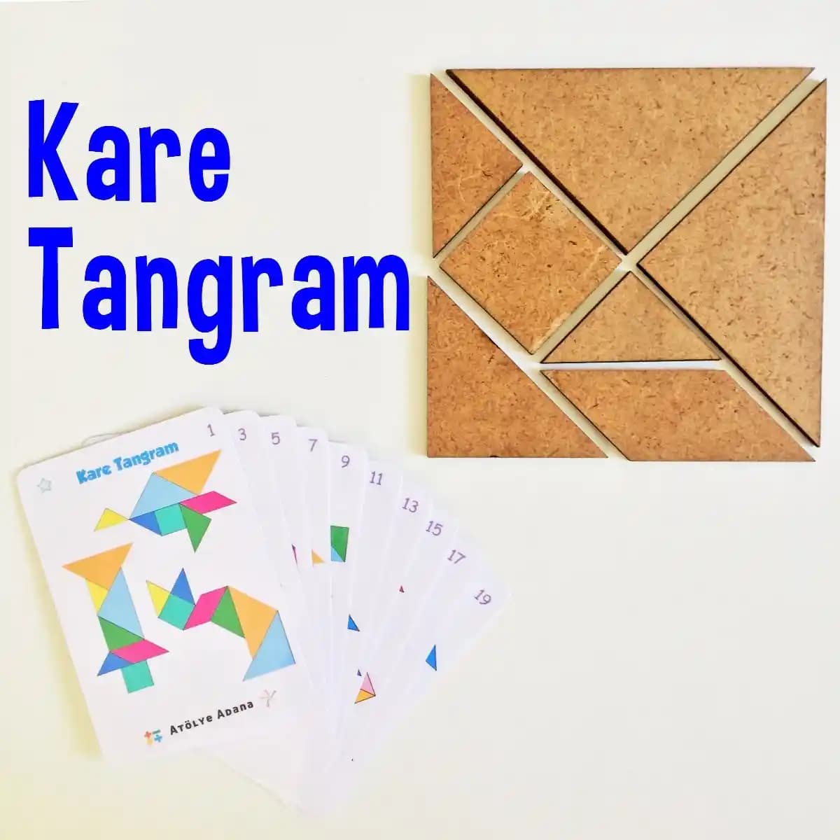 Dekorasyon ve Mobilyada Tangram Kareleri: Yaratıcı ve Fonksiyonel Tasarımlar