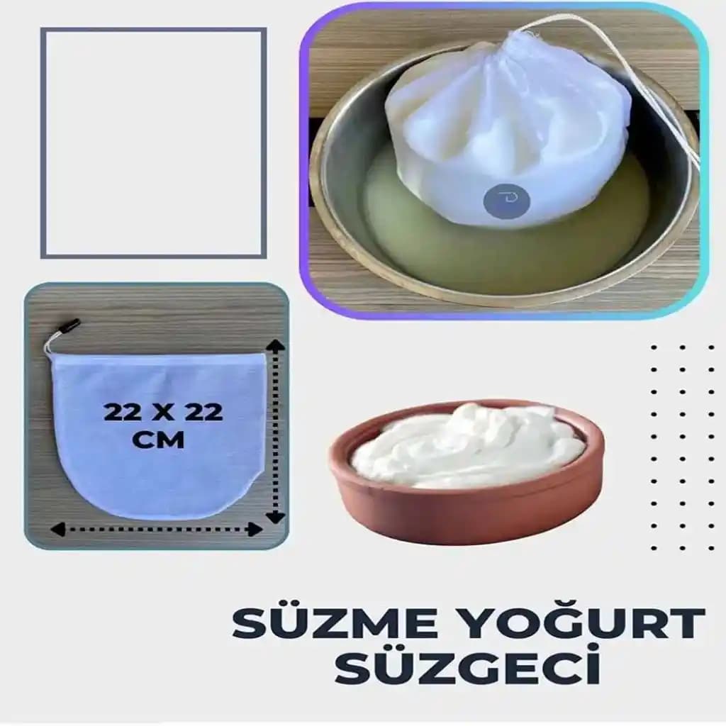 Dekorasyonda Yenilikçi Yoğurt Süzgeci Kullanımı ve Farklı Tasarım Önerileri