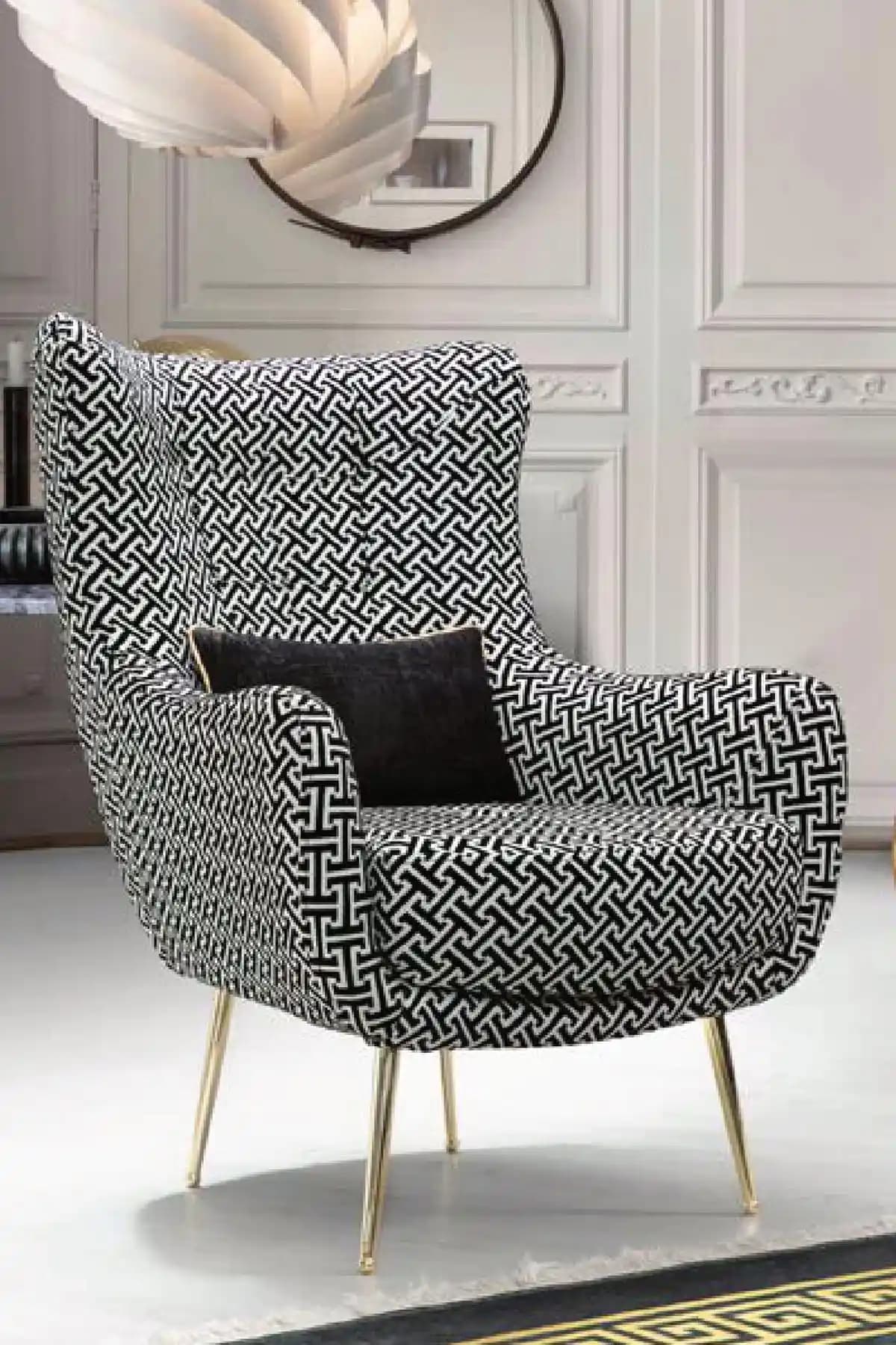 Desenli Berjer Modelleri ile Dekorasyonda Şıklık ve Konforun Birleşimi