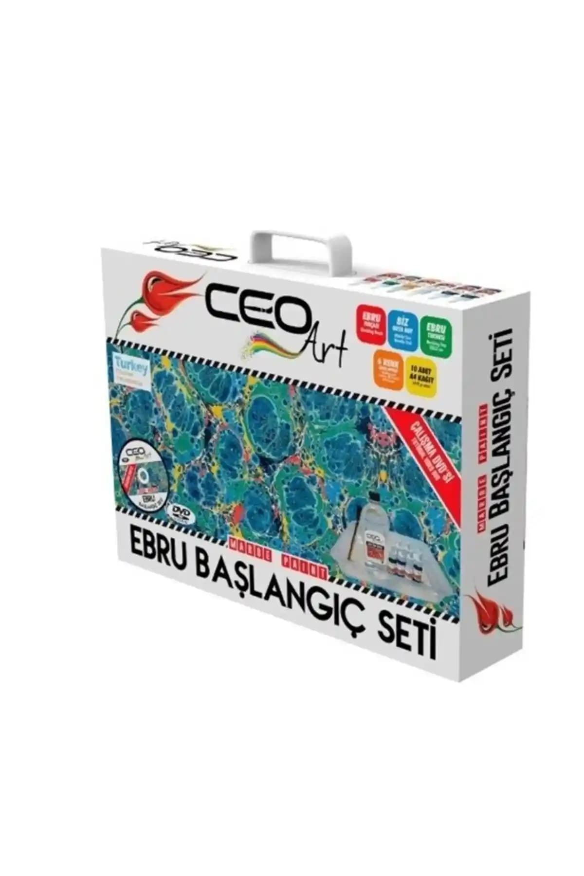 Ebru Sanatı Başlangıç Seti ile Sanatın Büyülü Dünyasına Adım Atın