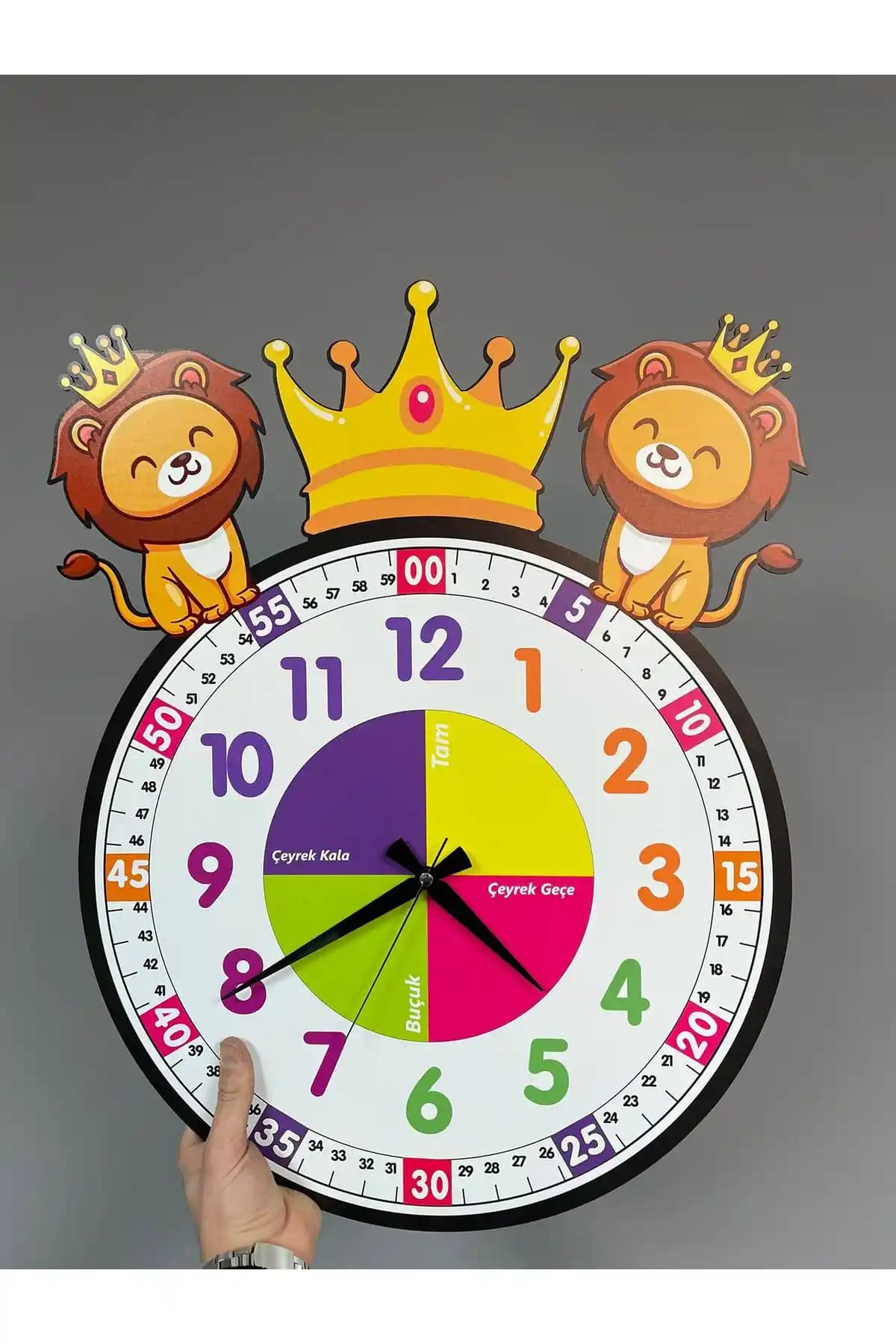 Eğitici Duvar Saatleriyle Dekorasyonunuza Hem İşlevsellik Hem de Estetik Katın