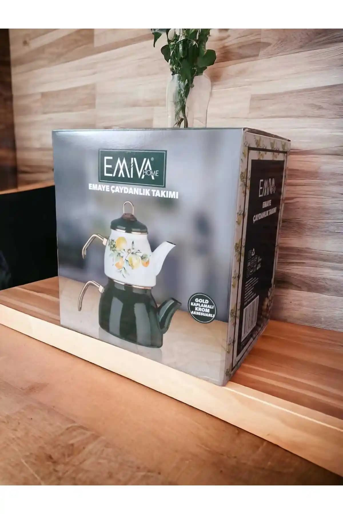 Emiva Home Emaye Çaydanlıklar ile Mutfakta Şıklık ve Fonksiyonellik Sağlayın