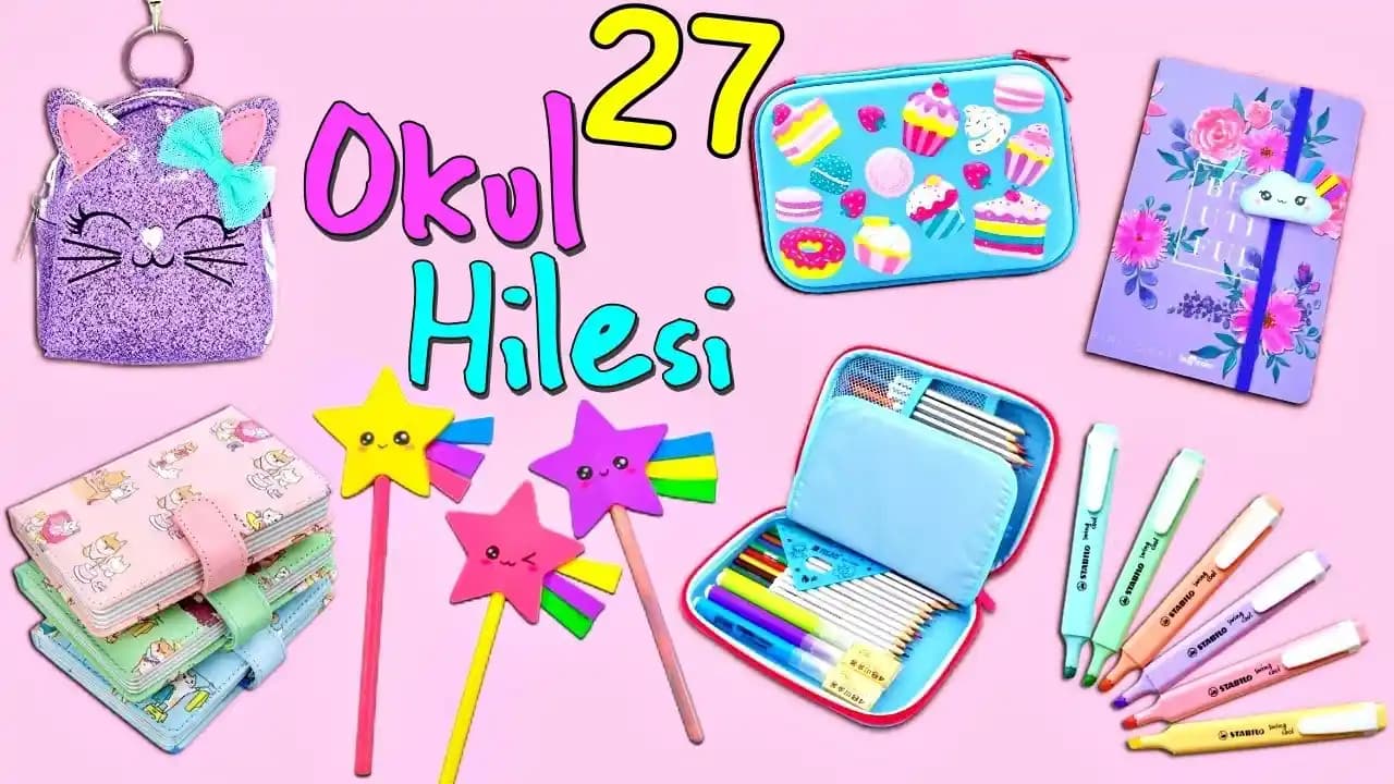 En Güzel Okul Eşyaları ile Hem Şıklık Hem Fonksiyonellik Bir Arada